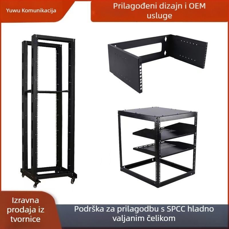 Metalni upravljač kablova za poslužitelje, kabinet, 24-port/48-port, rack za kablove