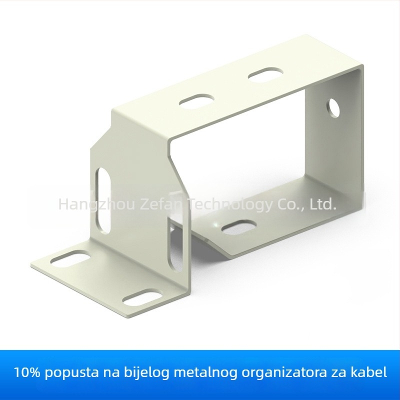 Kovani prsten za upravljanje kabelima za ormariće, Zhefan, hladno valjani čelik, za kabeliranje i distribuciju