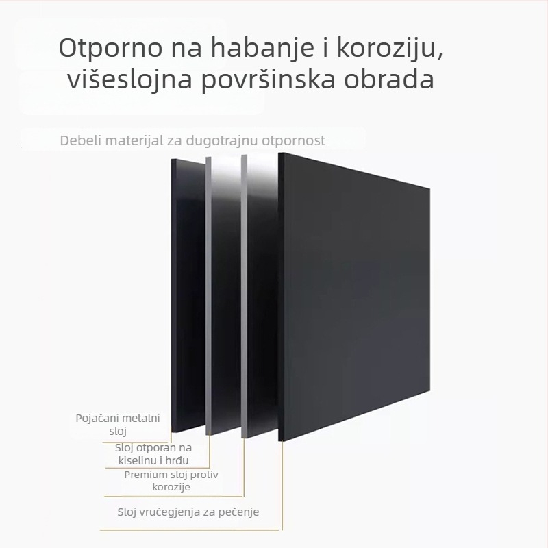 Desktop kabelski organizator – teleskopskog dizajna, bez bušenja, organizator od karbonskog čelika, set od 30 komada, 1 sloj skladištenja