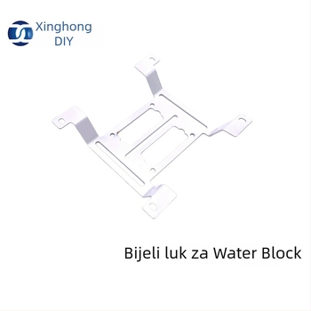 XHDIY Lukasti nosač za vodeno hlađenje, montaža pumpe i spremnika, metalni materijal, upravljanje kabelima