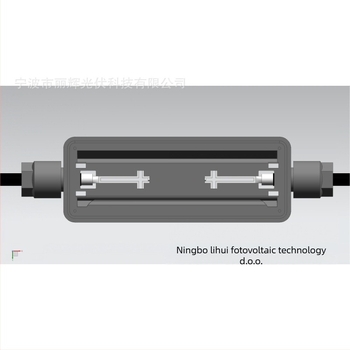 Fotovoltna kutija za spojeve u obliku trake, vodootporna, s brtvom za brtvljenje, lagana za vanjsku upotrebu