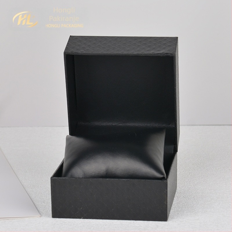 Prilagođena plastična kutija za satove s brončanim završetkom, model 6219, kutija za pakiranje poklona i nakita