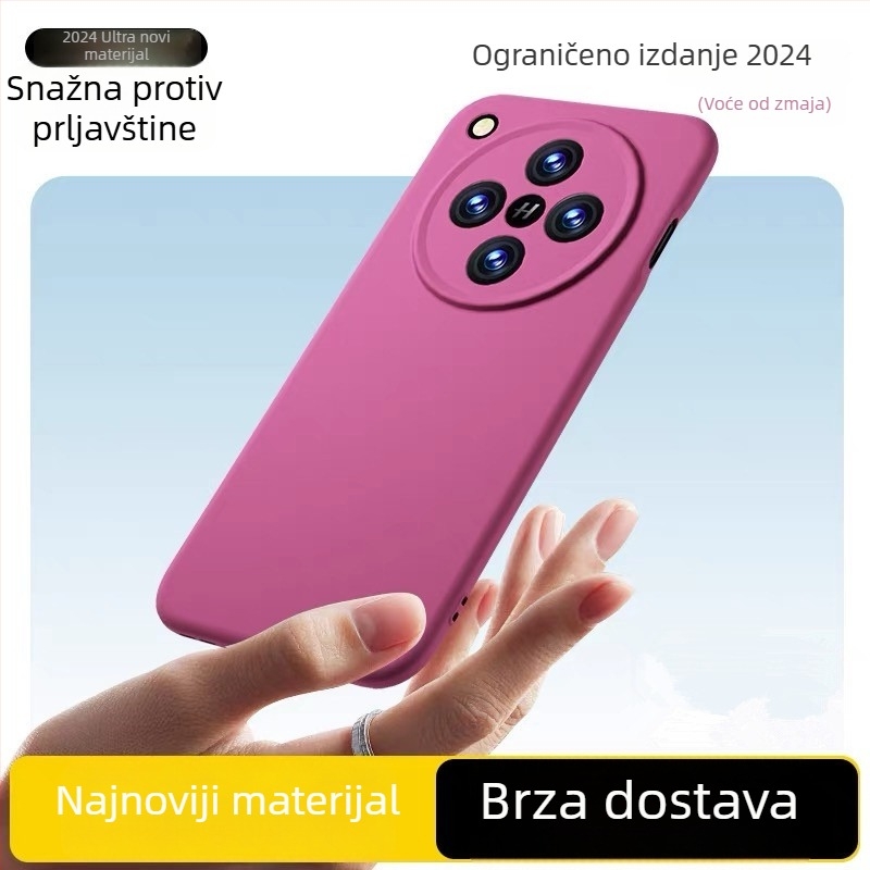 Kućište za OPPO Find X8 Ultra od tekućeg silikona, potpuno pokriće, otporno na trošenje, otporno na pad, otporno na otiske prstiju
