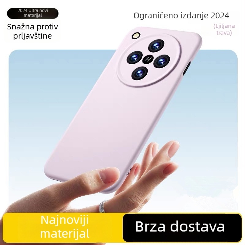 Kućište za OPPO Find X8 Ultra od tekućeg silikona, potpuno pokriće, otporno na trošenje, otporno na pad, otporno na otiske prstiju