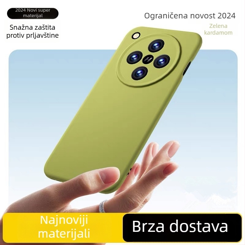 Kućište za OPPO Find X8 Ultra od tekućeg silikona, potpuno pokriće, otporno na trošenje, otporno na pad, otporno na otiske prstiju