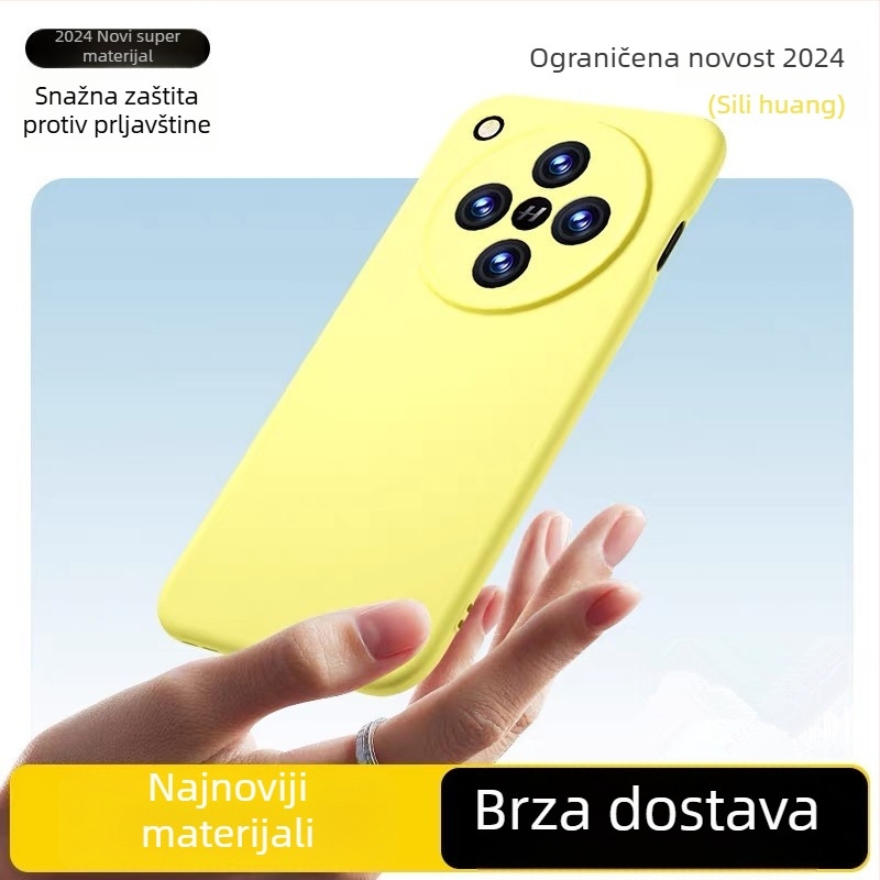 Kućište za OPPO Find X8 Ultra od tekućeg silikona, potpuno pokriće, otporno na trošenje, otporno na pad, otporno na otiske prstiju