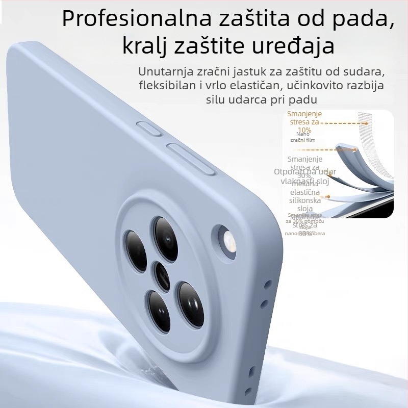 Futrola za OPPO – tekući silikon, cjelovita zaštita, otpornost na pad, otpornost na habanje, otpornost na otiske prstiju