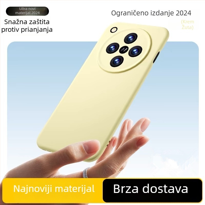 OPPO Find X8 Ultra kućište od tekućeg silikona, potpuno pokrivanje, zaštita od pada, otpornost na habanje i otiske prstiju