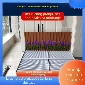 Toalet za pse s automatskim čišćenjem i posudom za obuku mokrenja — Materijal: Drugo; Nije uvezeno; Nema ovlaštene privatne marke; Nije poklon