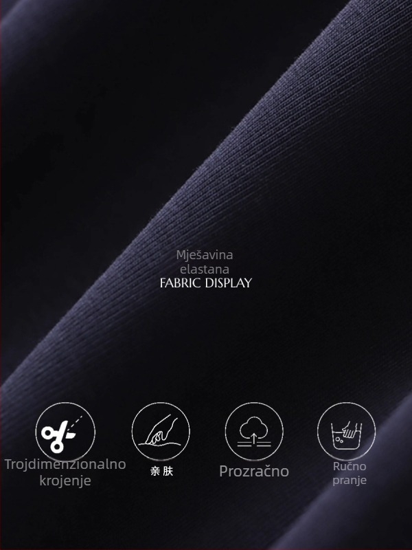 Haljina s kapuljačom od jednog komada, visokim strukom, zipom, smjesom spandeksa