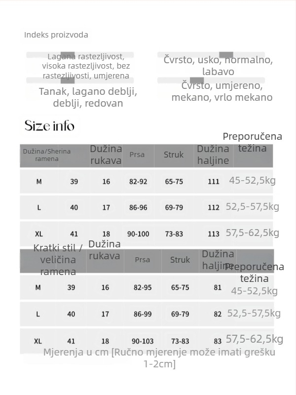 Haljina s kapuljačom od jednog komada, visokim strukom, zipom, smjesom spandeksa