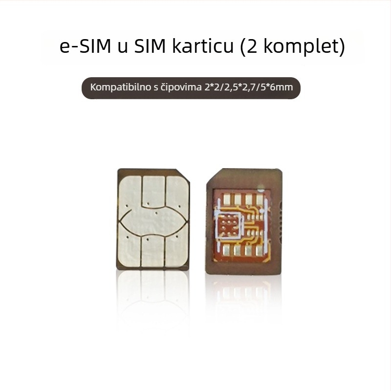 Adapter eSIM na nano SIM za pametni sat, otporan na visoke temperature, vanjska instalacija, USB 1.1 sučelje, OEM dostupan