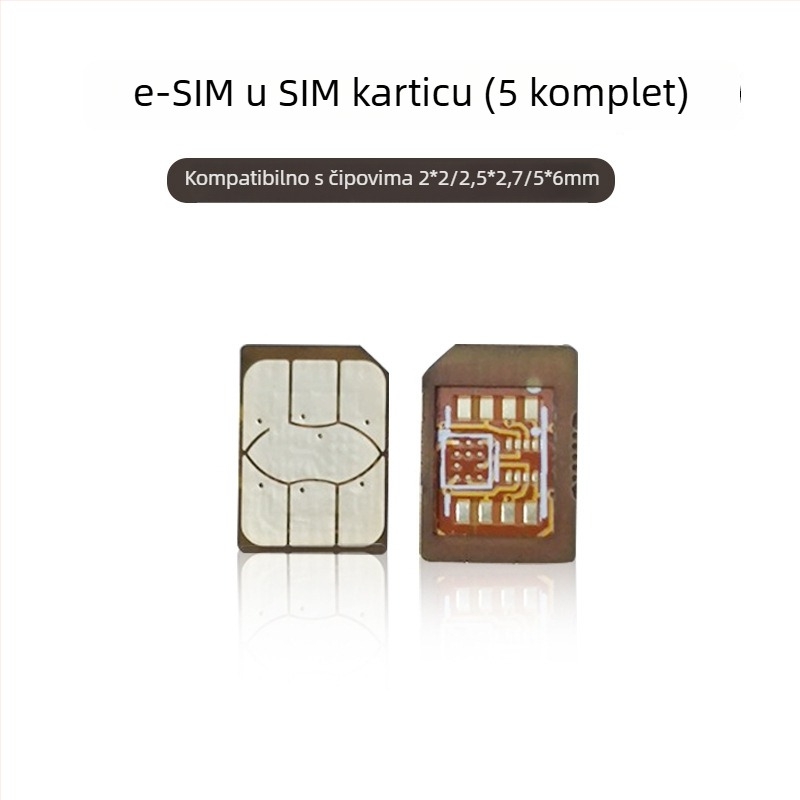 Adapter eSIM na nano SIM za pametni sat, otporan na visoke temperature, vanjska instalacija, USB 1.1 sučelje, OEM dostupan