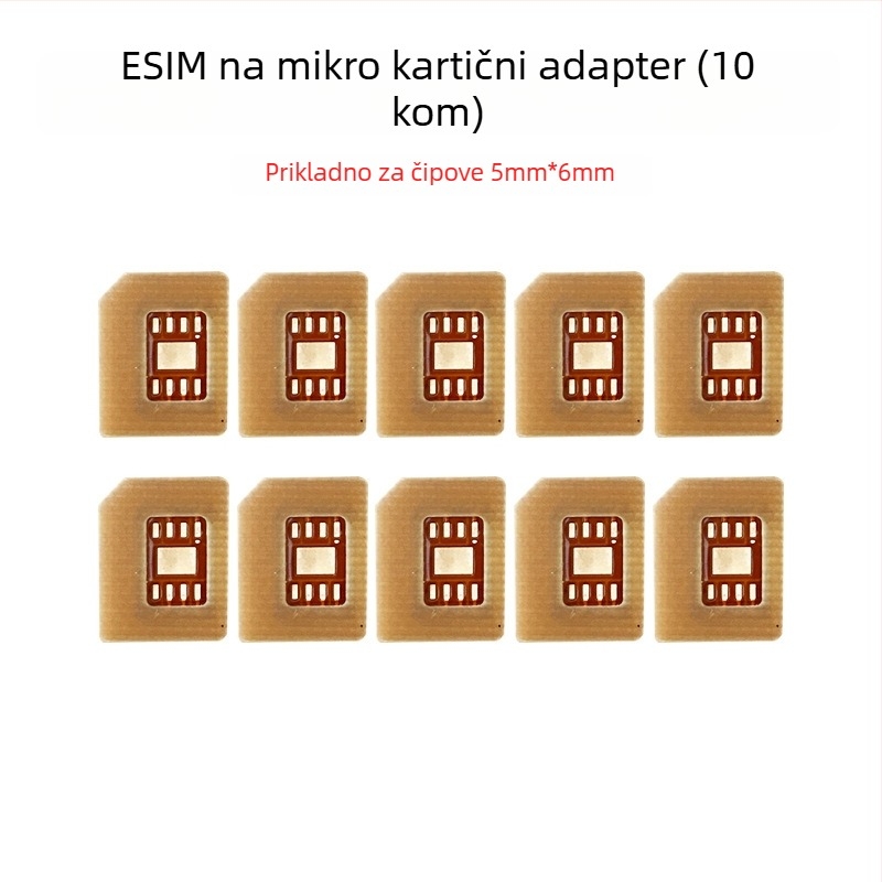 Adapter eSIM na nano SIM za pametni sat, otporan na visoke temperature, vanjska instalacija, USB 1.1 sučelje, OEM dostupan