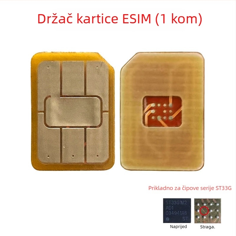 Adapter eSIM na nano SIM za pametni sat, otporan na visoke temperature, vanjska instalacija, USB 1.1 sučelje, OEM dostupan