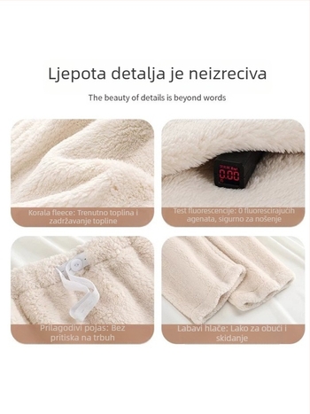 Hlače za trudnoće za jesen i zimu, tople flis hlače za spavanje, debeli materijal, udoban slobodan kroj, velika veličina, kućna odjeća