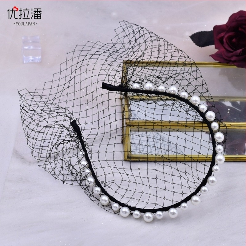 Pokrivalac za glavu od mreže – univerzalni ženski stil, VA11, podrijetlo Nanyang, ljeto 2022