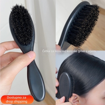 Profesionalna četkica za završni makeup s dlačicama grive, namijenjena scenskom makeupu za latino ples (porijeklo Kina)