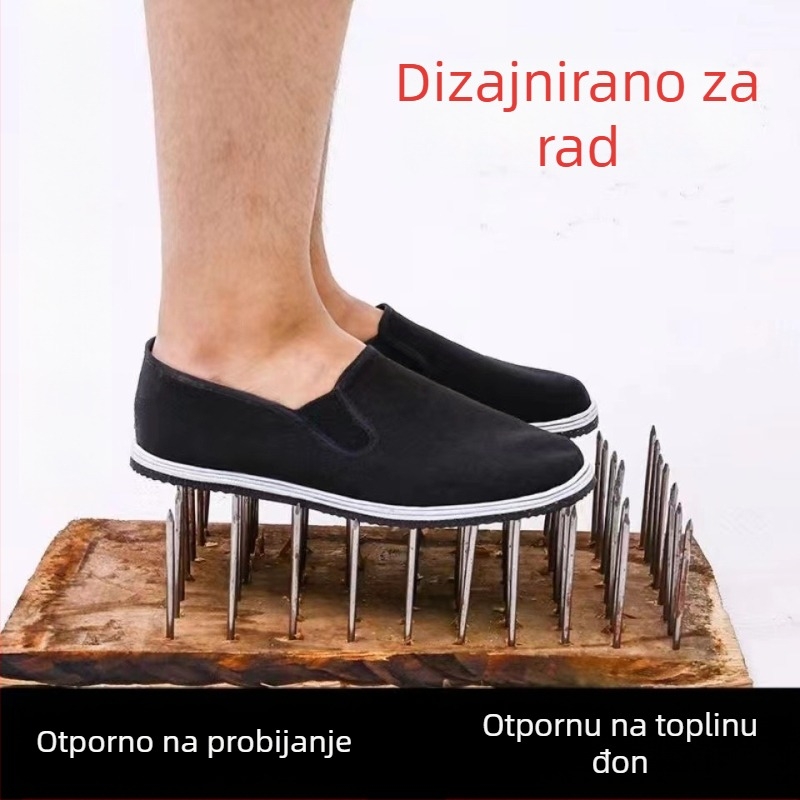 Unisex platnene cipele, niska peta 1-3 cm, gumena podloga, okrugli vrh