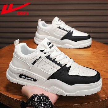 Muške tenisice – patchwork uzorak, niski gornji dio, okrugli vrh, prozračne, debela potplata