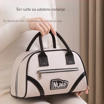 Yingxin PU kozmetička torbica, kockastog oblika – višenamjenski putni organizator za šminku