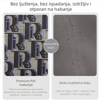 Torba za kozmetiku i torbica za toaletnu potrepštinu – gradski minimalistički stil, geometrijski uzorak, poliester, Tide silk brend, proljeće 2025, prijenosna torbica za šminku