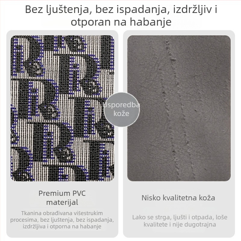 Torba za kozmetiku i torbica za toaletnu potrepštinu – gradski minimalistički stil, geometrijski uzorak, poliester, Tide silk brend, proljeće 2025, prijenosna torbica za šminku