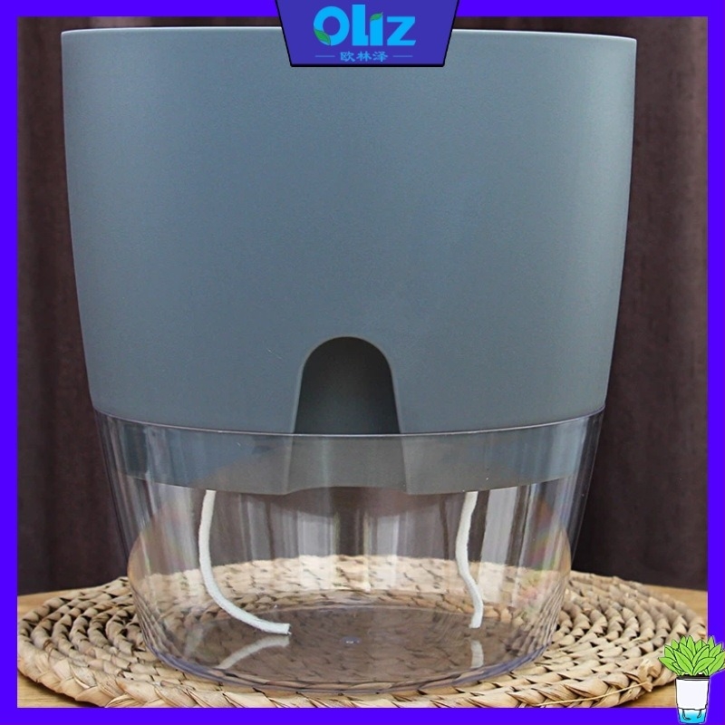 Plastična posuda za cvijeće, prozračna, samonavodna, izdržljiva, za stolnu, pod ili kombiniranu upotrebu, injekcijski oblikovano