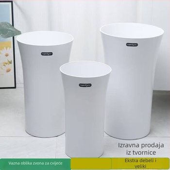 Saksija za biljke PP, na podu, skandinavski stil, bez otvora za odvod