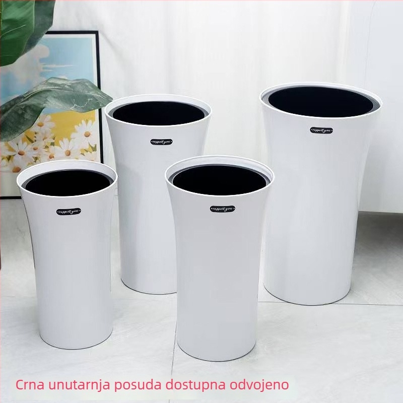 Saksija za biljke PP, na podu, skandinavski stil, bez otvora za odvod