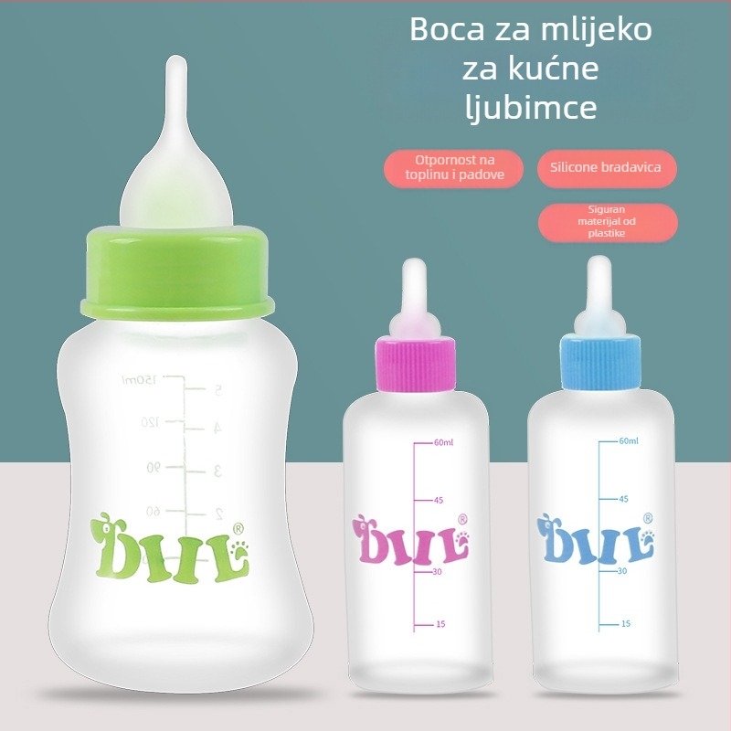 Set boca za hranjenje kućnih ljubimaca za mačke, Ai Youjia (materijal: plastika; pakiranje: malo 200 kom / veliko 144 kom)