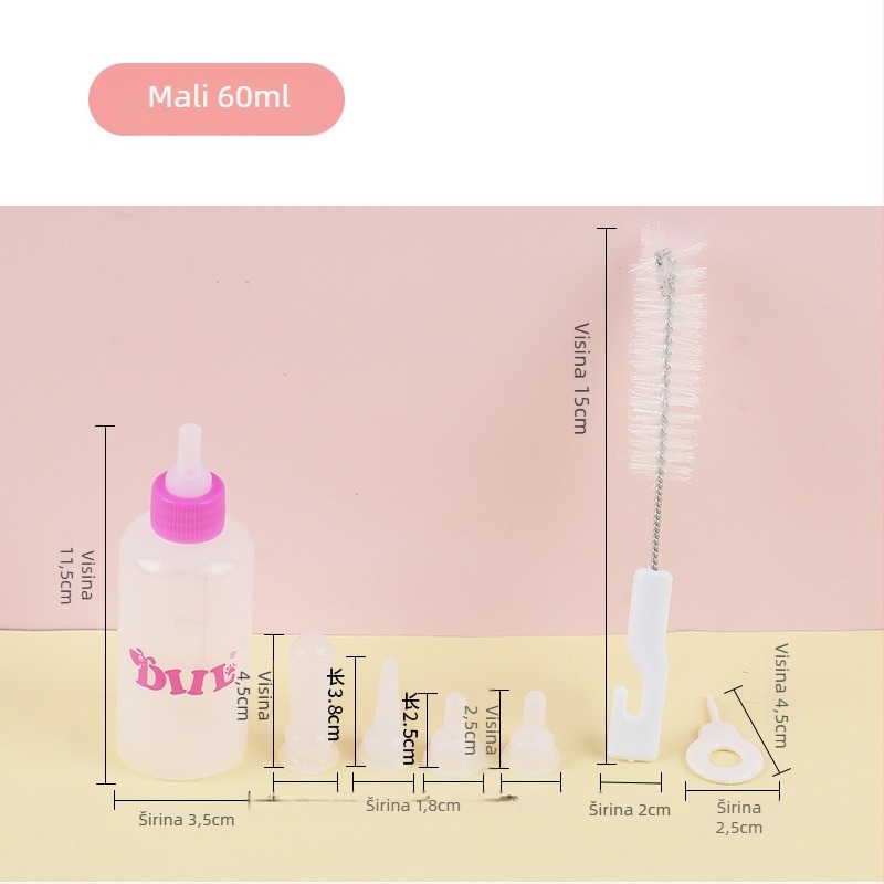 Set boca za hranjenje kućnih ljubimaca za mačke, Ai Youjia (materijal: plastika; pakiranje: malo 200 kom / veliko 144 kom)