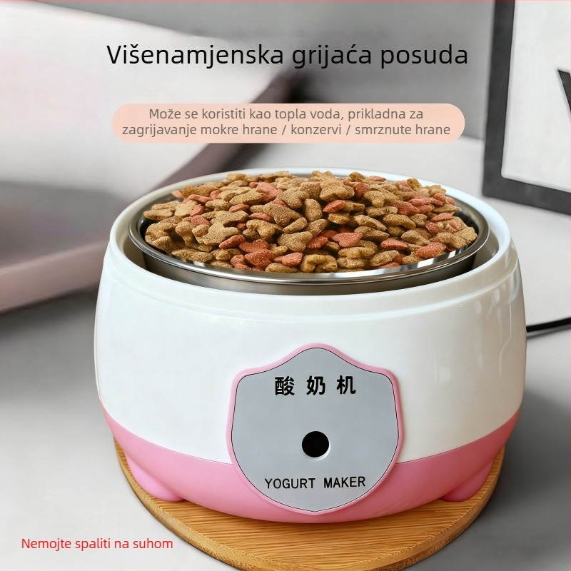 Dispenzer za vodu za mačke s konstantnom temperaturom, automatsko djelovanje, 304 nehrđajući čelik, Ma LaXi branda