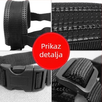 Muzzle za trening pasa, materijal: svileno cvijeće, bez uvoza, bez IP prava