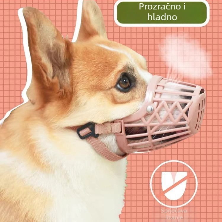 Botnička za pse, plastični materijal, anti-ukrštavanje i anti-lajanje, sprječava lizanje i griženje, brend Friendly