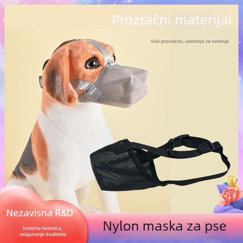 Silikonska pas za pse – dišuća, kontrola laje i ugriza, pakiranje 10+ komada, izvoz isključivo preko granice