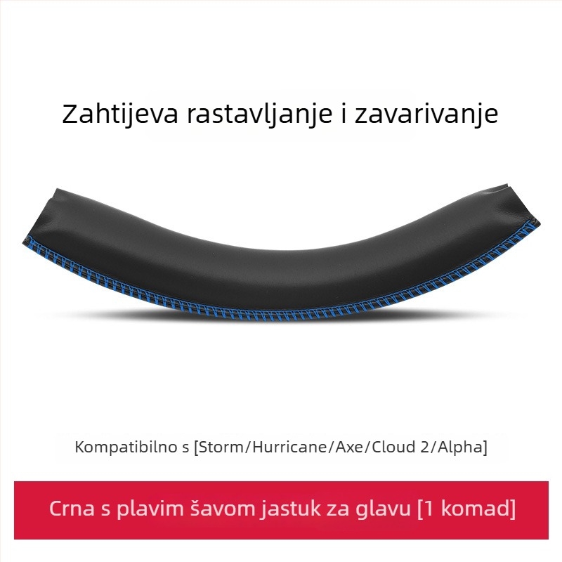 Kožna futrola za Kingston Cloud2 slušalice – Jiayi, umjetna koža, prilagođene uzorci
