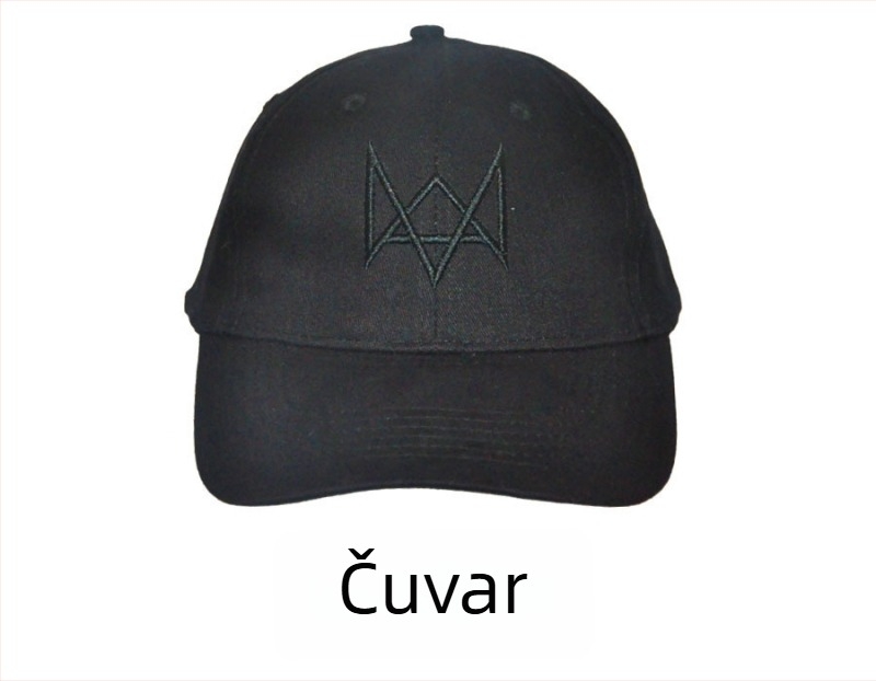 Watch Dogs cosplay kapa i maska, pamuk, grafiti uzorak, maska za glavu, zaštita od prašine