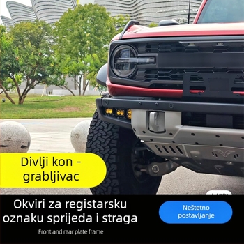 Držač registarske pločice - metalna konstrukcija, OEM-kompatibilan, kompatibilan s Yamaha MT-09, prilagođena obrada: Da