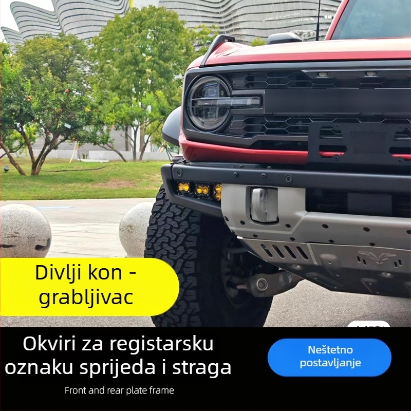 Držač registarske pločice - metalna konstrukcija, OEM-kompatibilan, kompatibilan s Yamaha MT-09, prilagođena obrada: Da