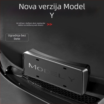 Zaštitni okvir za registracijsku pločicu – rubna zaštita, Plastični; Broj artikla 01; Model: Drugo; Kompatibilno: Drugo