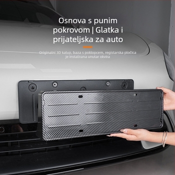 Okvir svjetla ploče s zaštitnim poklopcem – Plastic+; kompatibilno sa SU7; Model Ideal L6/L7/L8/L9, 009897; Dijel broj 096969