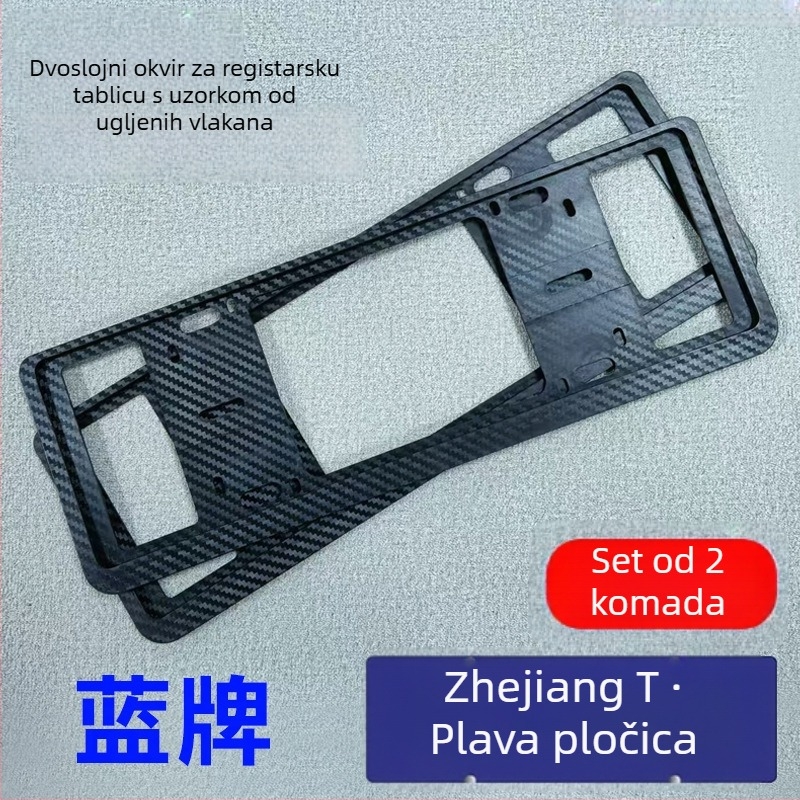 Okvir za registarsku pločicu automobila – tip umetanja, model K2px, marka Savilon, kompatibilnost s originalnom tvornom, prikladan tip vozila 1, kompatibilan tip vozila 1