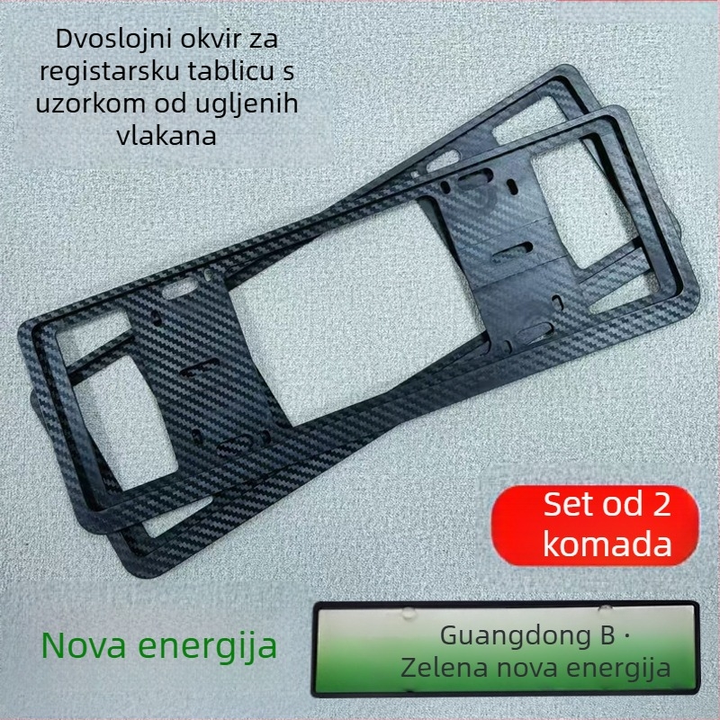 Okvir za registarsku pločicu automobila – tip umetanja, model K2px, marka Savilon, kompatibilnost s originalnom tvornom, prikladan tip vozila 1, kompatibilan tip vozila 1