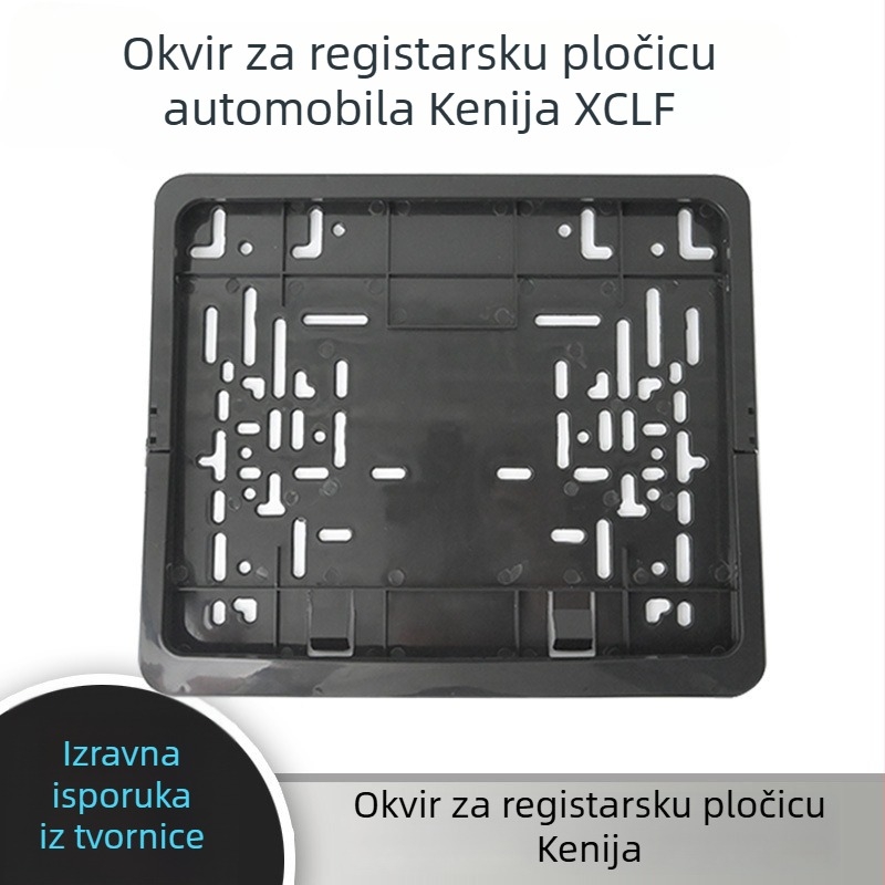 Držač registarske pločice Kenija - plastični okvir, model XC-W238, marka Xingchang