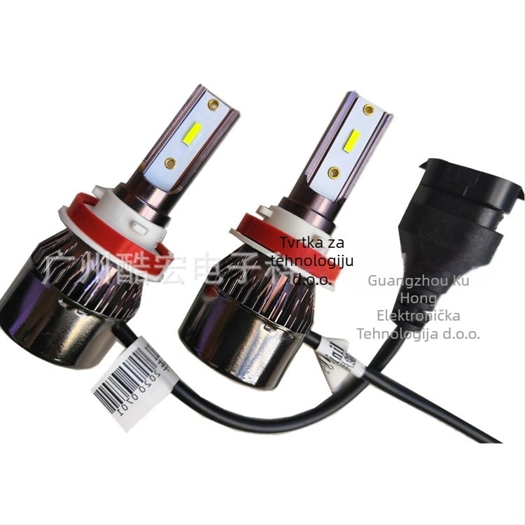 H11 LED svjetla za maglu za auto, 12V, 38W, 3000 lm, IP68