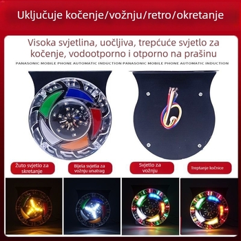 Anti-fog LED svjetlo za kombije, 12/24V, upozoravajuće svjetlo, LED izvor svjetla