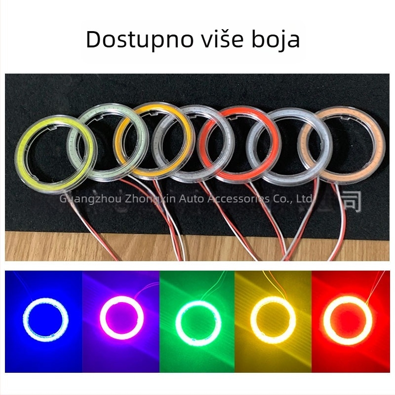 LED svjetlo za maglu s COB izvorom, 5W, 9-30V, Angel Eyes, Retrofit kompatibilno