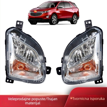 Prednji far za maglu za Chevrolet Equinox 2018–2020, GM2592323, ABS plastika