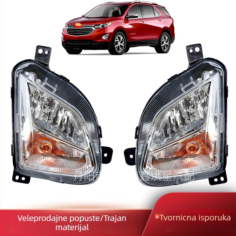 Prednji far za maglu za Chevrolet Equinox 2018–2020, GM2592323, ABS plastika